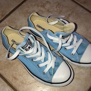Children’s Light Blue Low Top Converse